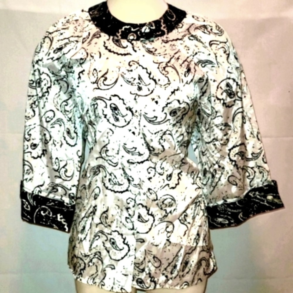 Oscar De La Renta Expressions Top